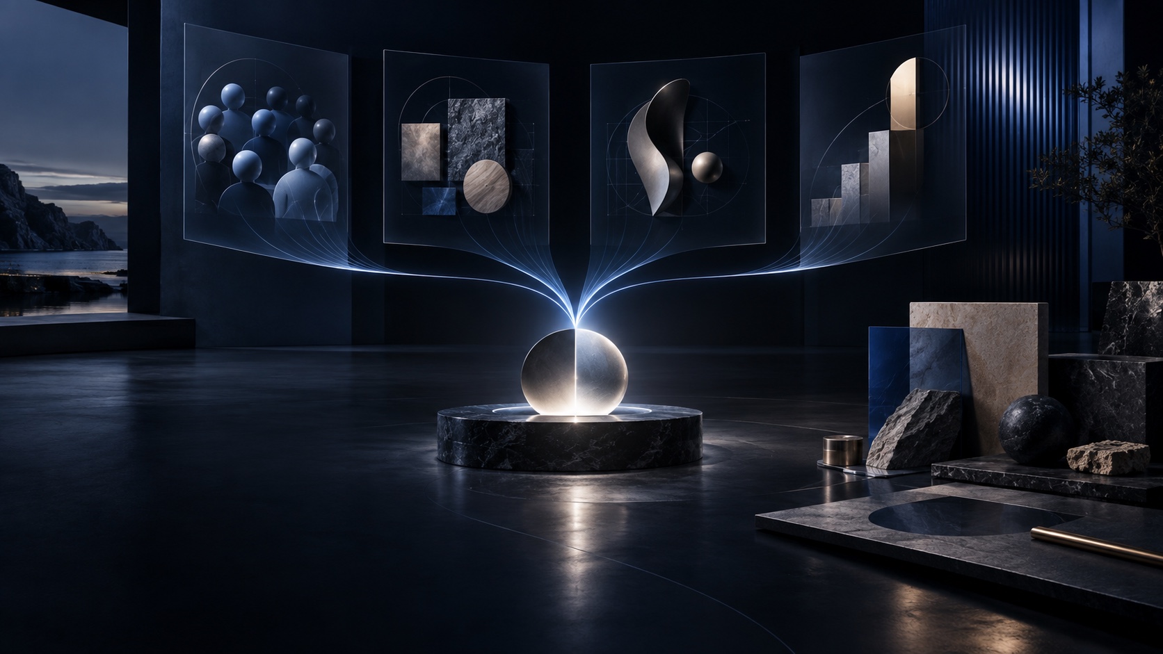 Brand strategy signals converging into one focused creative direction